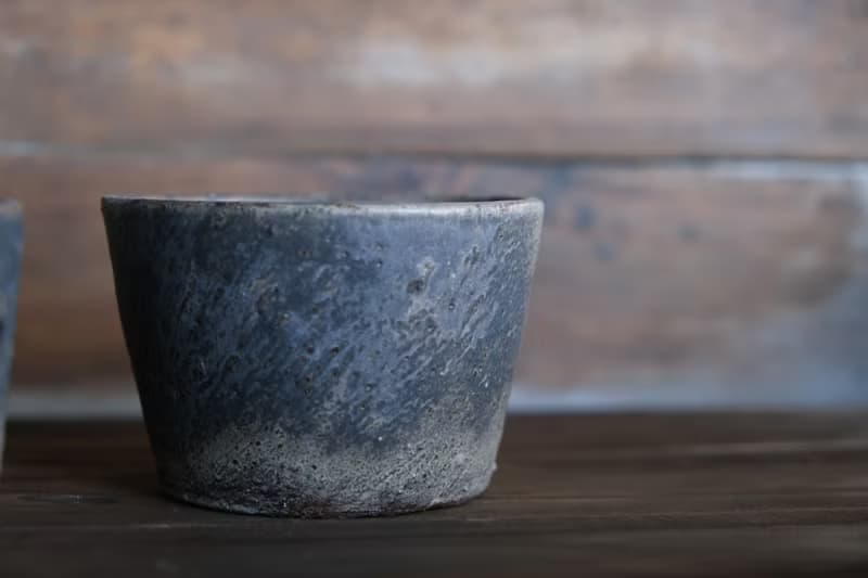 手刷質感- 生活食器  陶器 陶杯組 2個一組 情人節