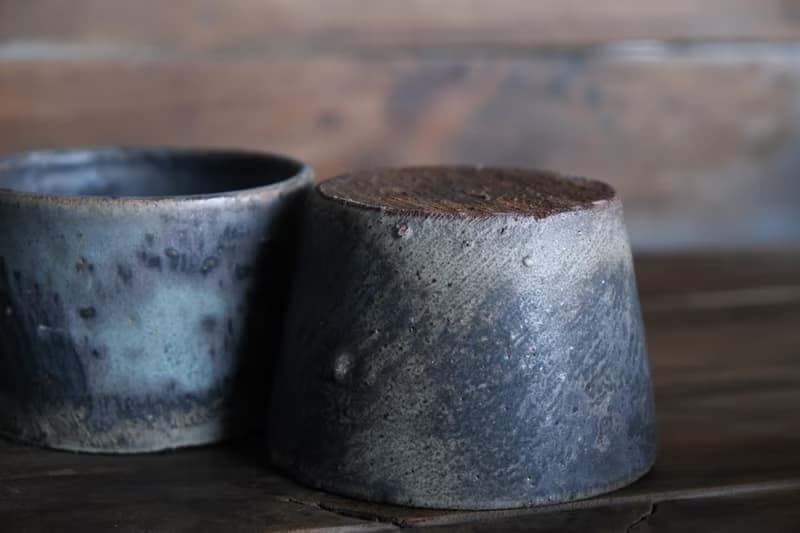 手刷質感- 生活食器  陶器 陶杯組 2個一組 情人節