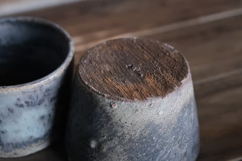 手刷質感- 生活食器  陶器 陶杯組 2個一組 情人節