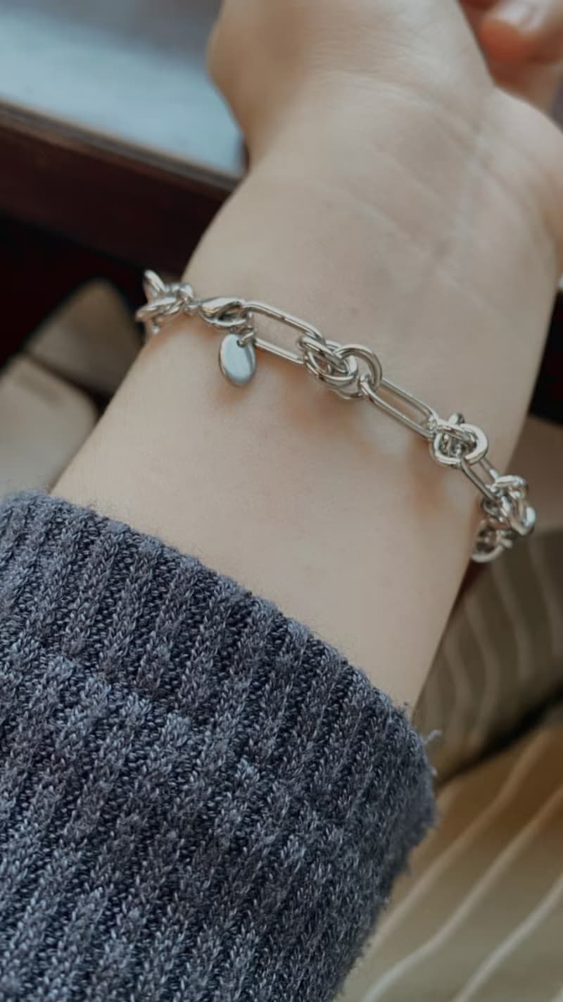 圈圈-不鏽鋼手鍊