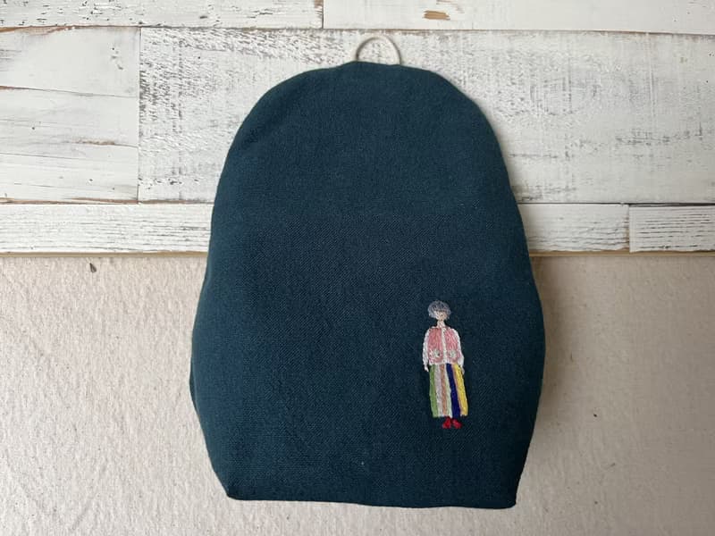fingirl1000-NO.278一股刺繡旅行小窗包-1000枚女子展