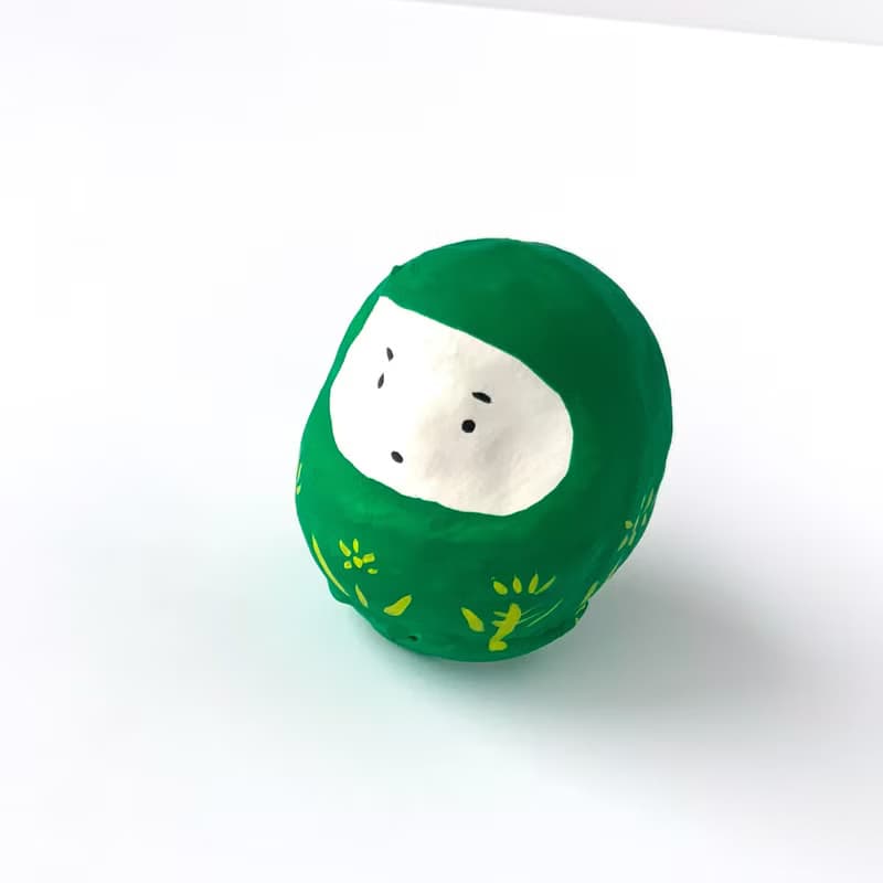 緑だるま