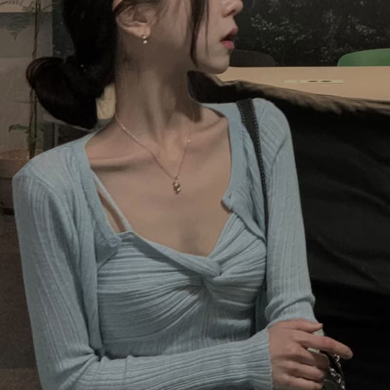 Candy Silhouette Necklace with Italian Chain in 925 Sterling Silver