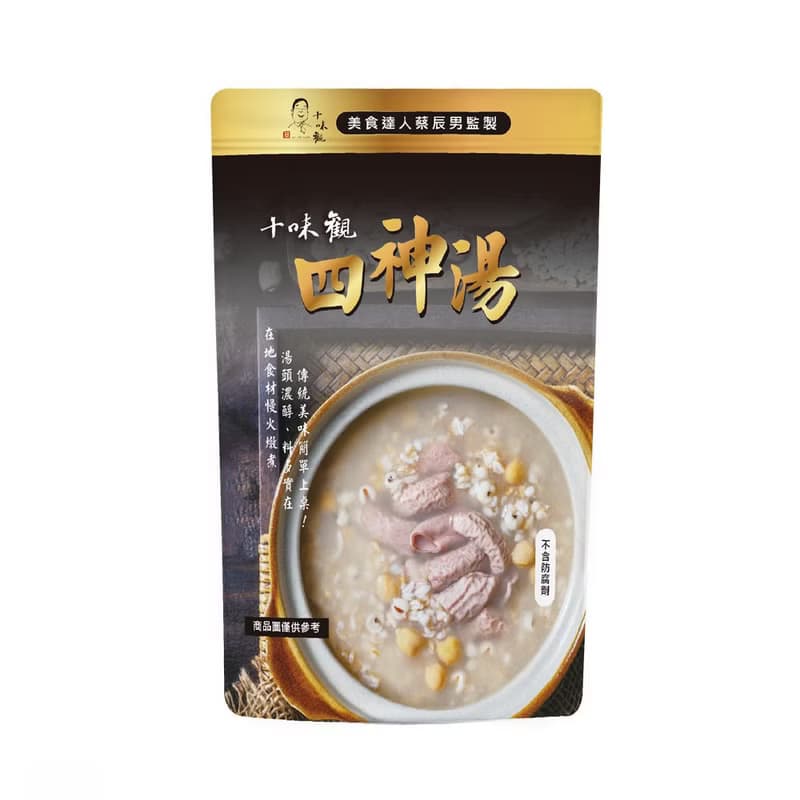 【十味觀】美食小吃四神湯600g (4入/盒)