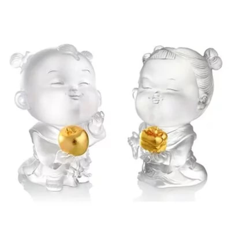LIULI LIVING 平安娃娃+如意娃娃(對裝)