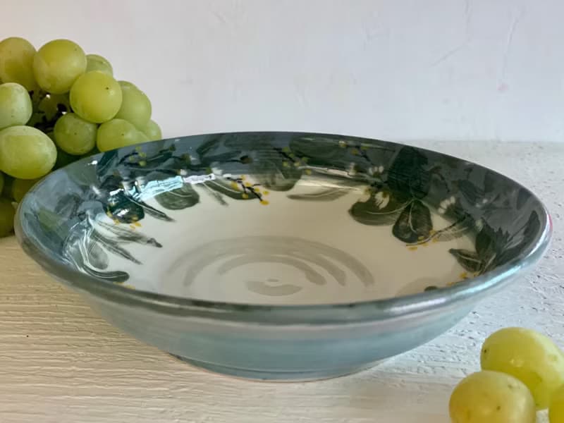 尤加利恩典圓盤_陶器餐盤