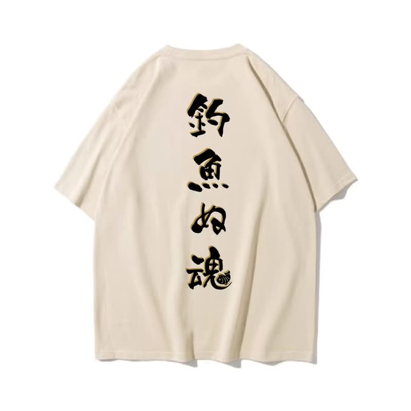 TSURI SPIRITS 釣魚ぬ魂 中性短袖T恤 8色男女同款 釣魚俱樂部