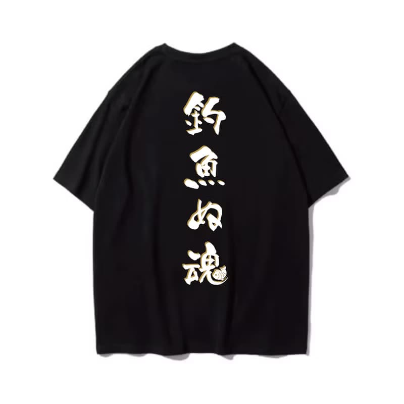 TSURI SPIRITS 釣魚ぬ魂 中性短袖T恤 8色男女同款 釣魚俱樂部