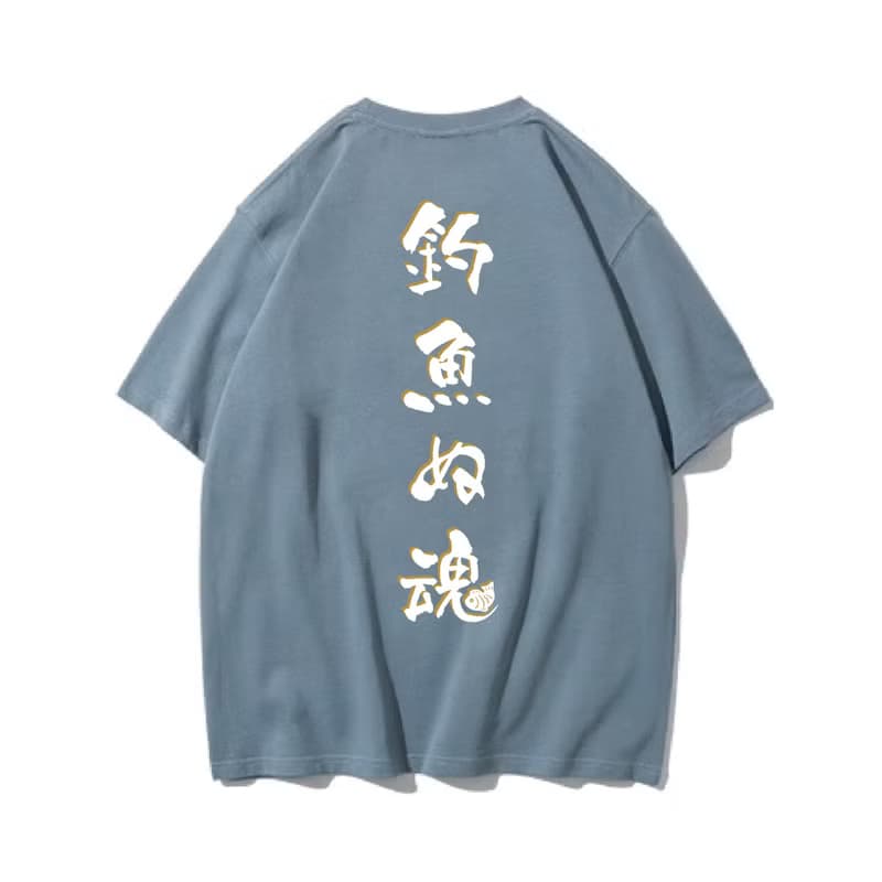 TSURI SPIRITS 釣魚ぬ魂 中性短袖T恤 8色男女同款 釣魚俱樂部