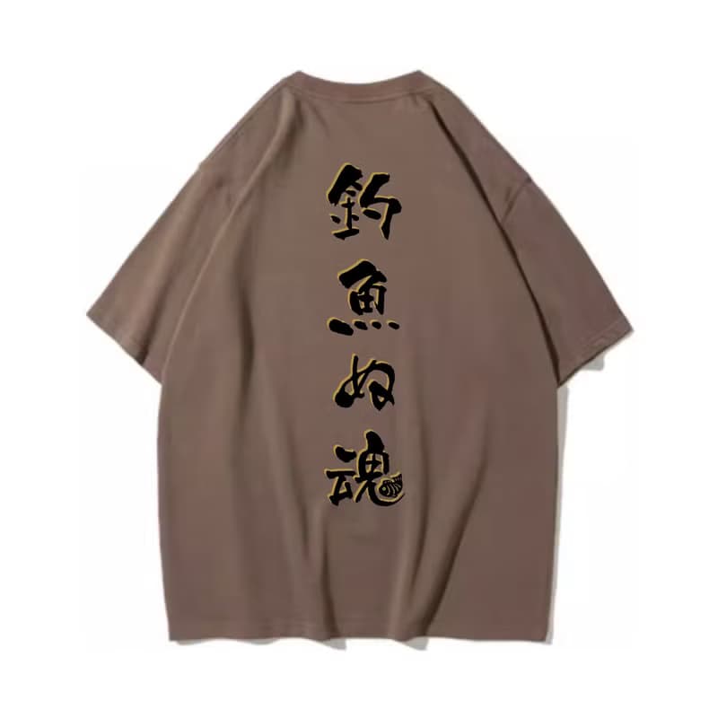 TSURI SPIRITS 釣魚ぬ魂 中性短袖T恤 8色男女同款 釣魚俱樂部