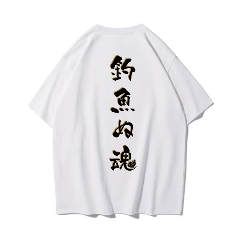 TSURI SPIRITS 釣魚ぬ魂 中性短袖T恤 8色男女同款 釣魚俱樂部