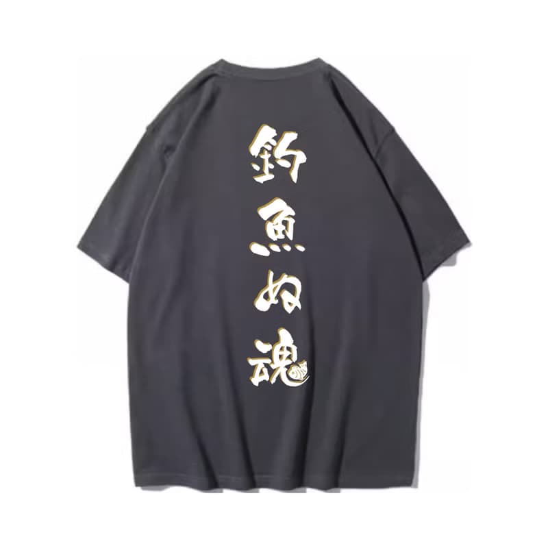 TSURI SPIRITS 釣魚ぬ魂 中性短袖T恤 8色男女同款 釣魚俱樂部