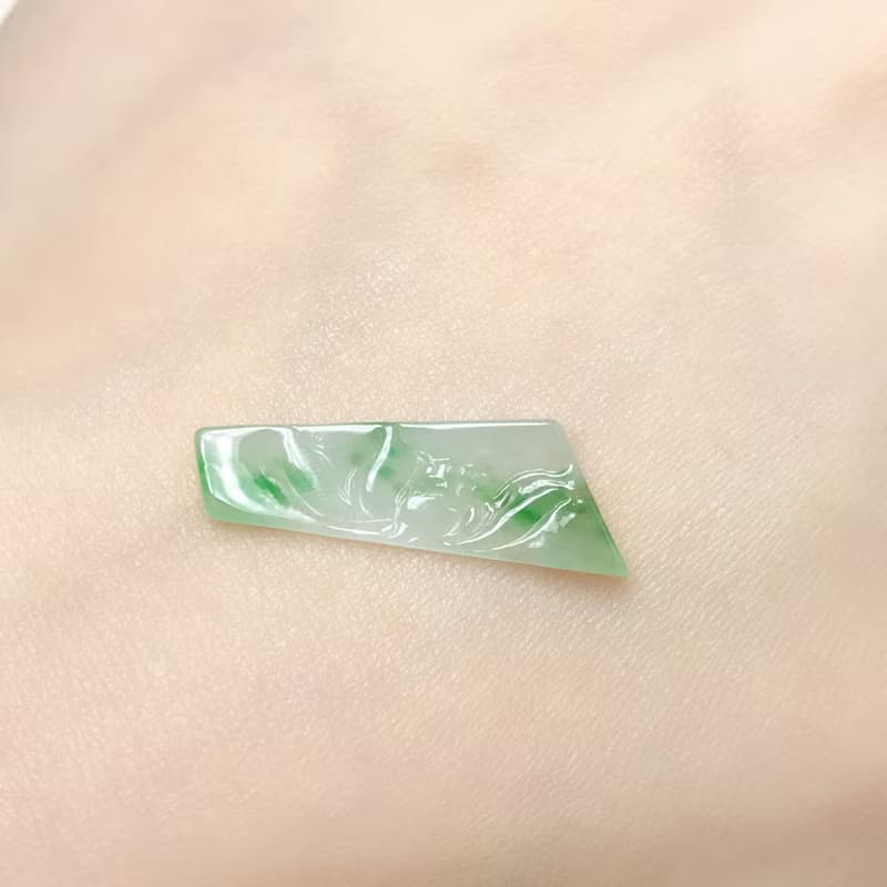 冰飄陽翡翠蓮花 | 天然緬甸A貨翡翠 | 送禮