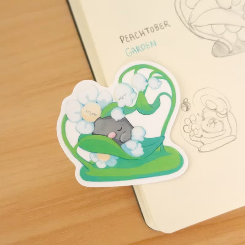 【防水貼紙】郵輪, 小花, 天氣, 小跟班 | Peachtober 2023