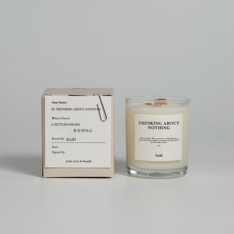 PEACE禮物袋組合－G系列香氛大豆蠟燭55g&放鬆噴霧50ml
