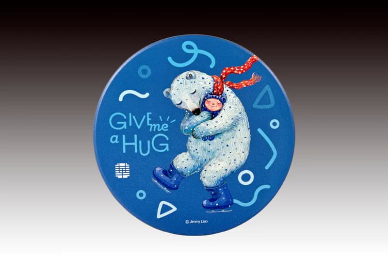 幾米 擁抱 日日馬克杯 北極熊(甜白釉)