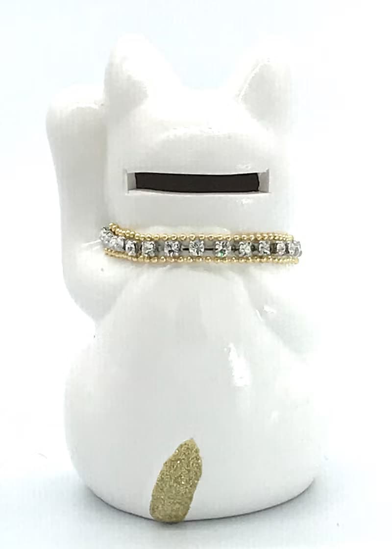 招き猫　ご縁猫　ジュエリーキャット