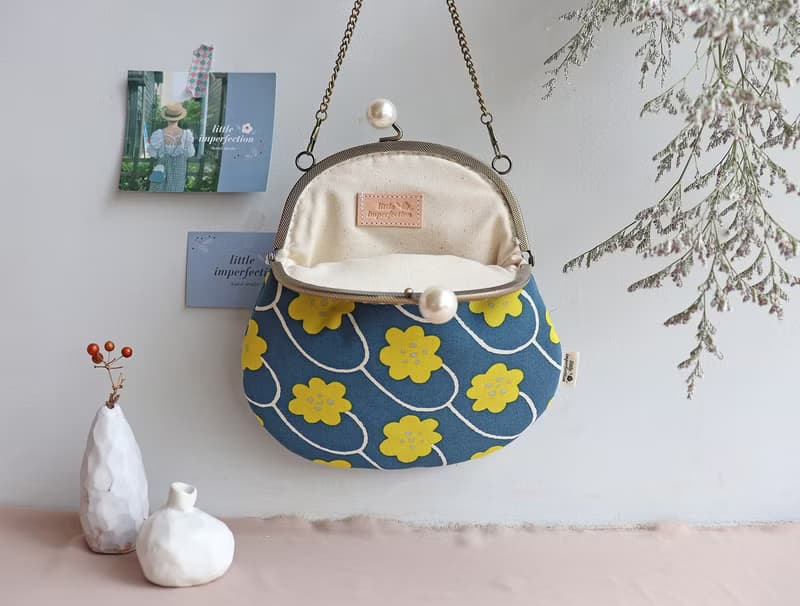 -月曜流星- 經典口金包 口金包 側背包 隨身包