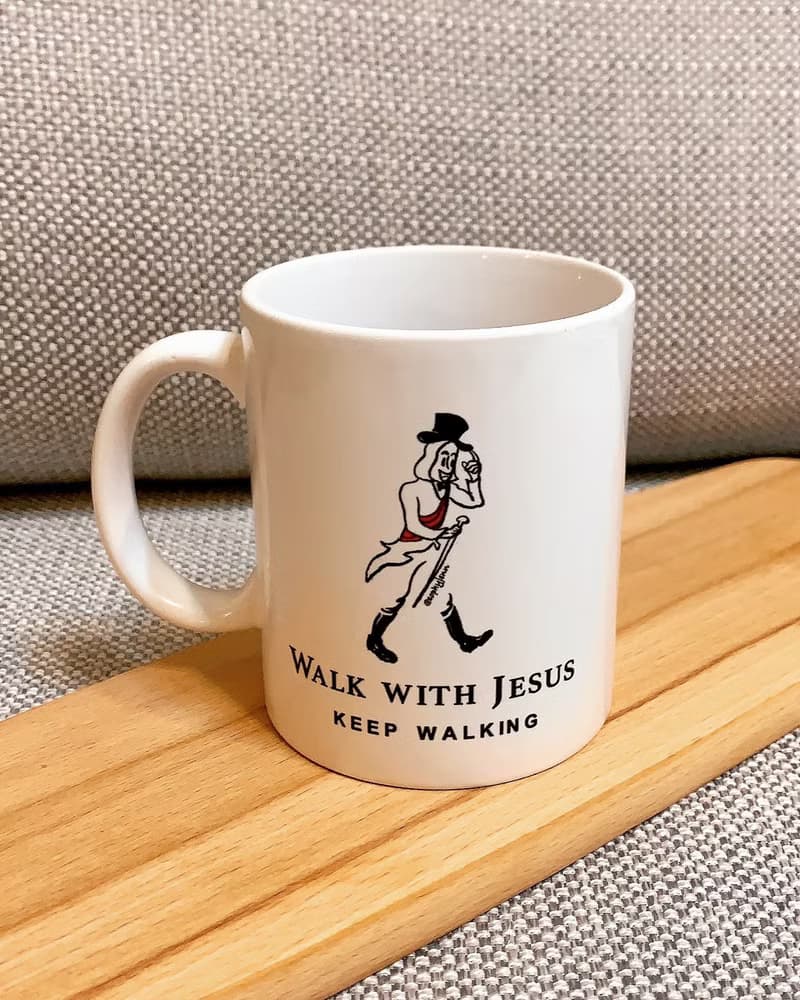 約翰走路 Johnnie Walker 馬克杯 手繪插畫風格 原創Q版 咖啡杯