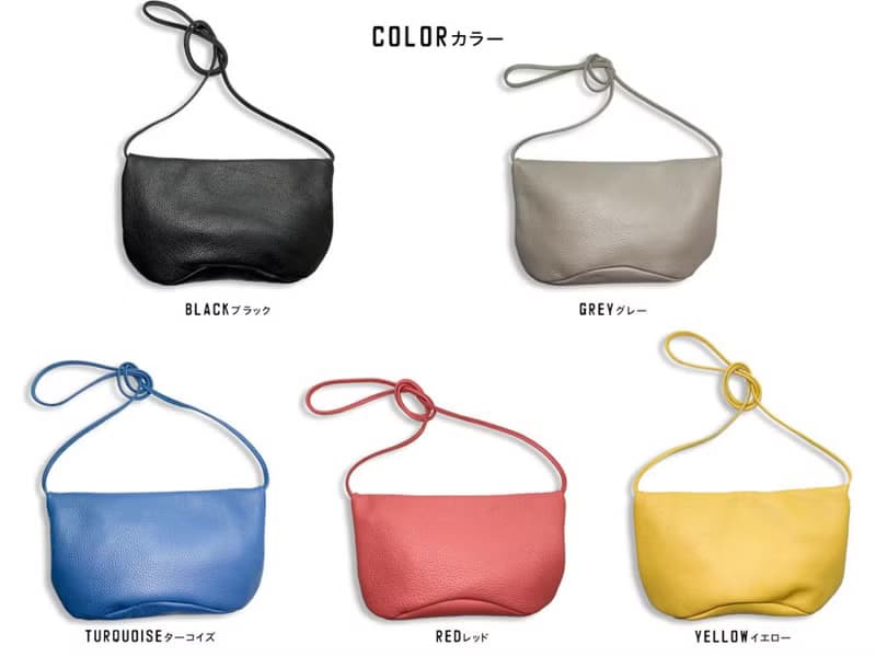 ONE　イタリアンレザー　青が好きな人のブルー　ワンシームレスポーチバッグ　OSP-TT-T