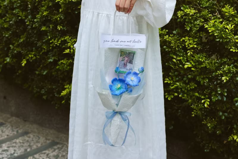 獵人小姐的婚約 星辰之戀 主題概念手作毛根花束贈1ml Evol試香瓶