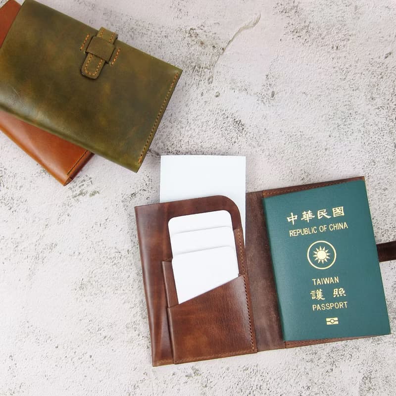 【旅程筆記】多功能植鞣護照套