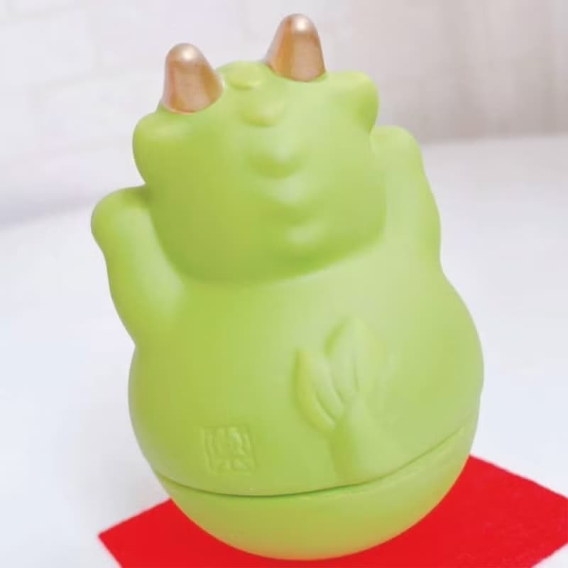 瀨戶燒藥師窯-招福大開運 搖搖青龍 福不倒翁