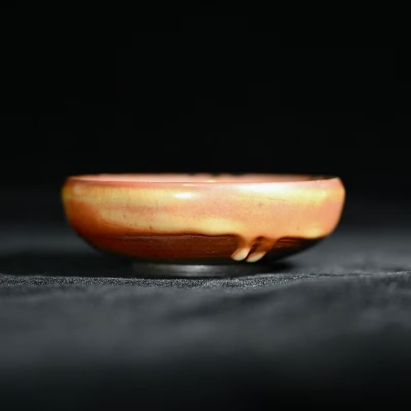 手作柴燒志野寬心杯JC082