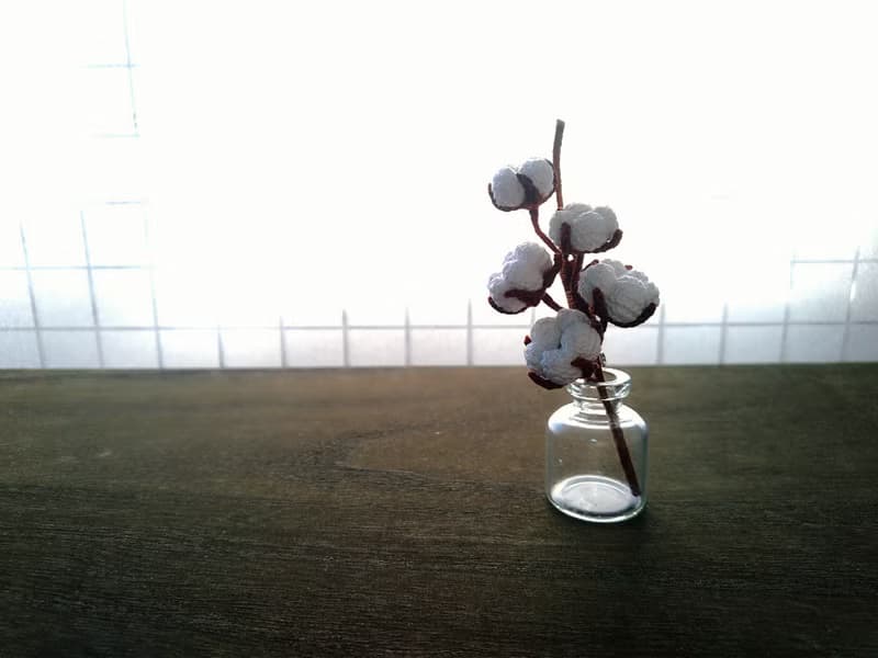 棉花鉤織別針