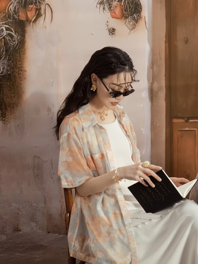 威尼斯之旅。MUCHAT手作14+18KGP黃水晶珍珠太陽手鍊