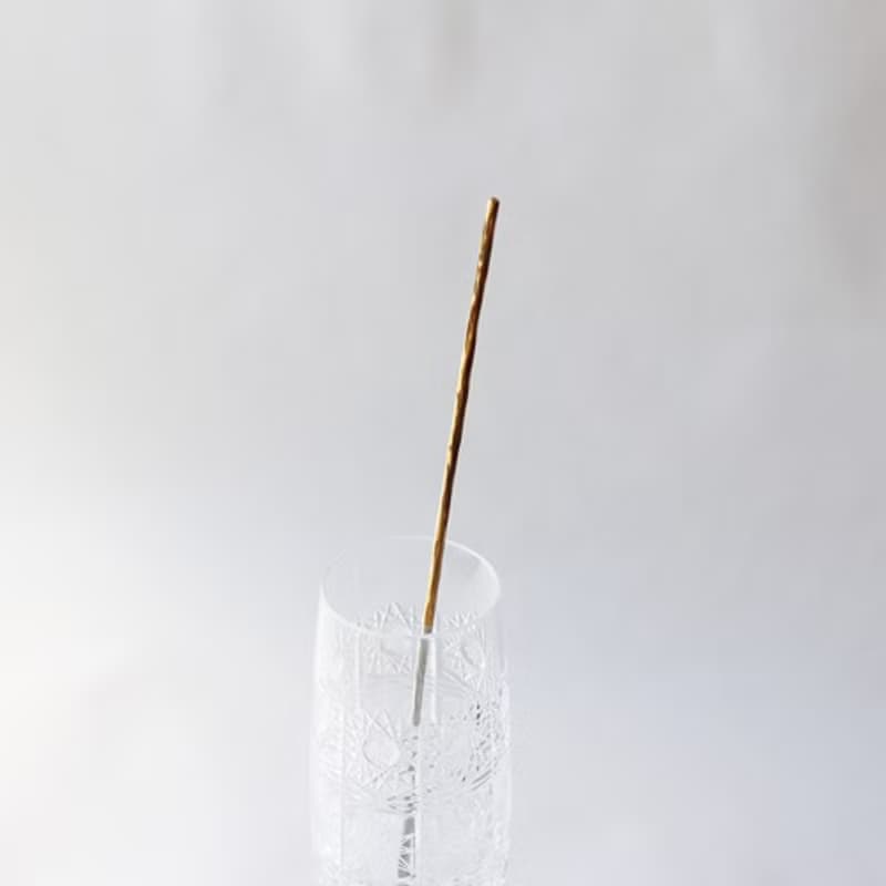 小枝のようなマドラー　真鍮