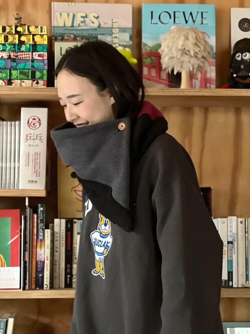 拼接圍巾