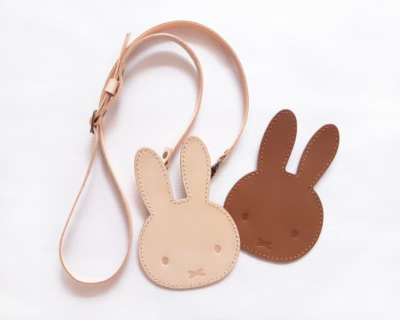 【Pinkoi x miffy】卡片套 皮革材料包 造型證件套 DIY 米菲兔
