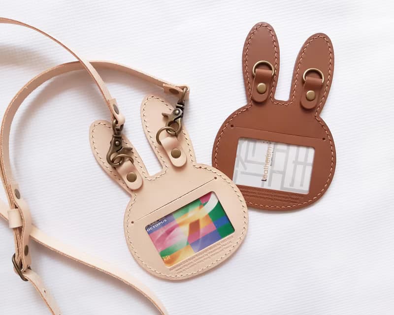 【Pinkoi x miffy】卡片套 皮革材料包 造型證件套 DIY 米菲兔