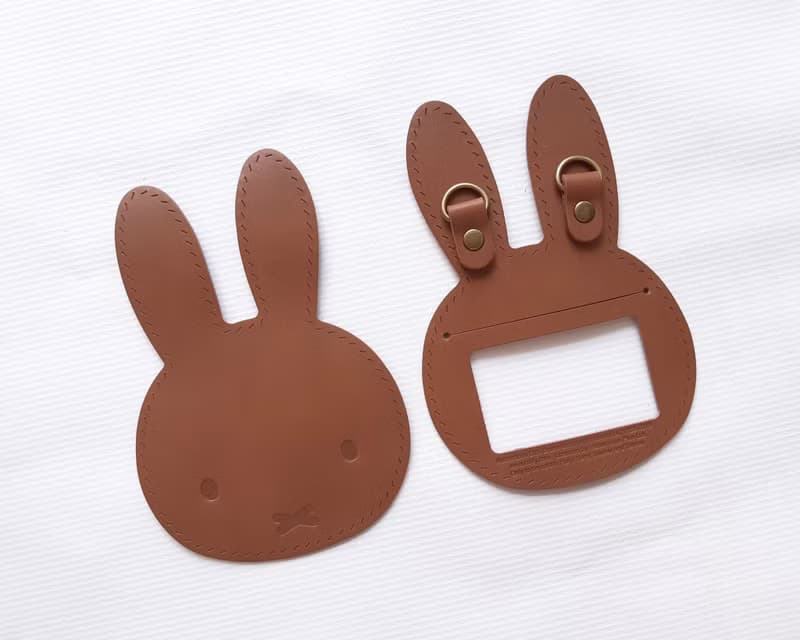 【Pinkoi x miffy】卡片套 皮革材料包 造型證件套 DIY 米菲兔