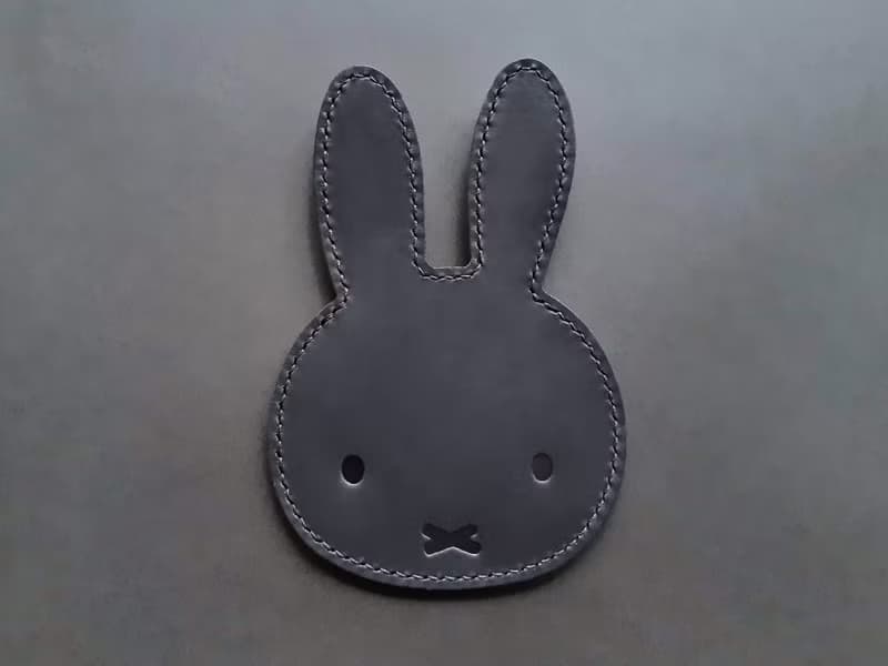 【Pinkoi x miffy】卡片套 皮革材料包 造型證件套 DIY 米菲兔