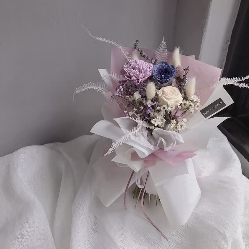 Flora Flower乾燥花束-永恆歲月