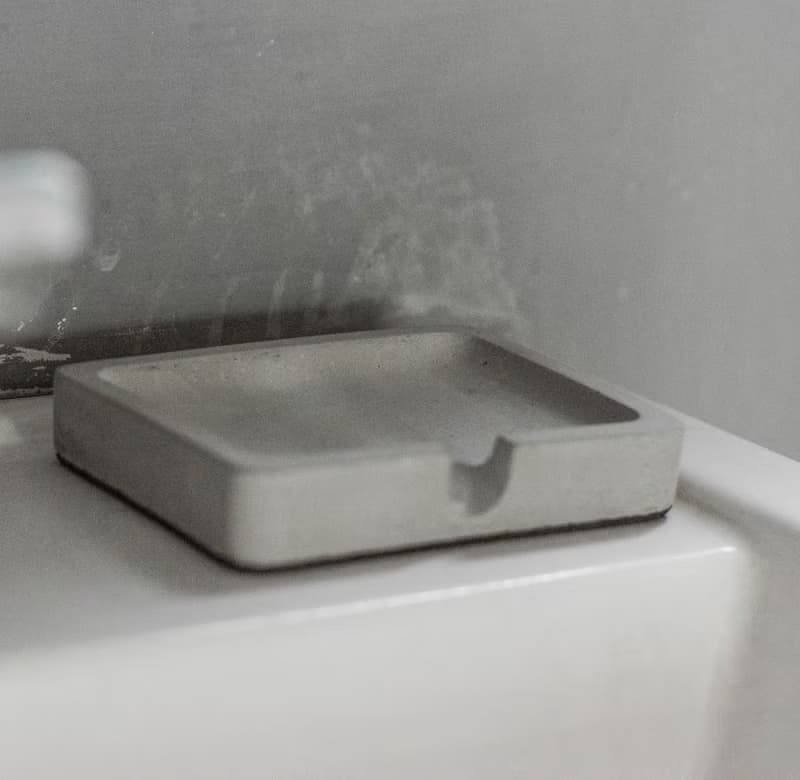 曙MUSE 極簡水泥肥皂架 水泥 小物 手作 杯墊 擺飾 肥皂 禮物
