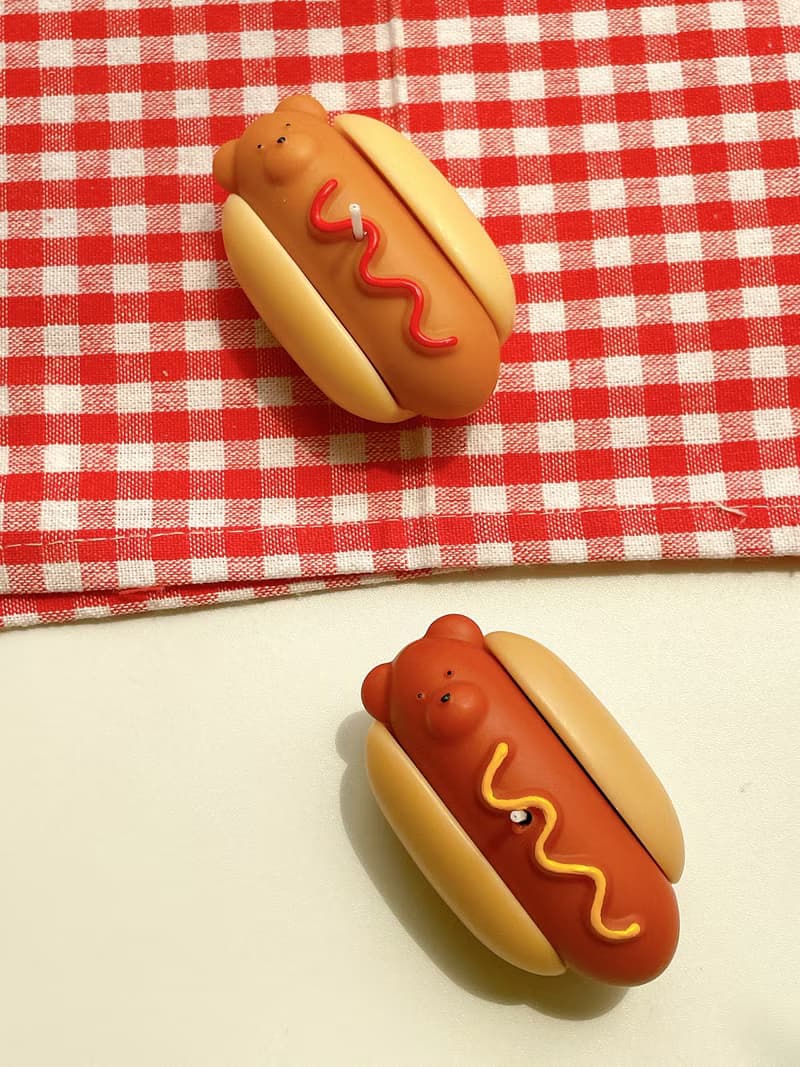 熱狗熊香氛蠟燭hotdog candle