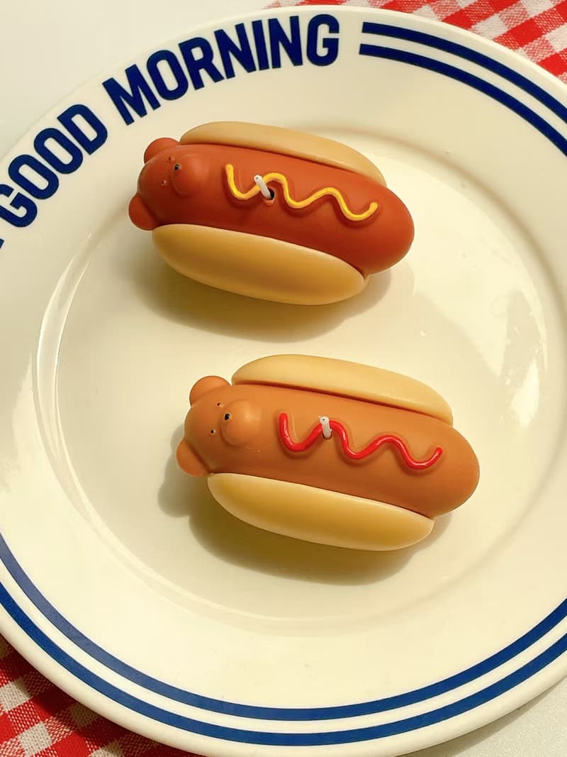 熱狗熊香氛蠟燭hotdog candle