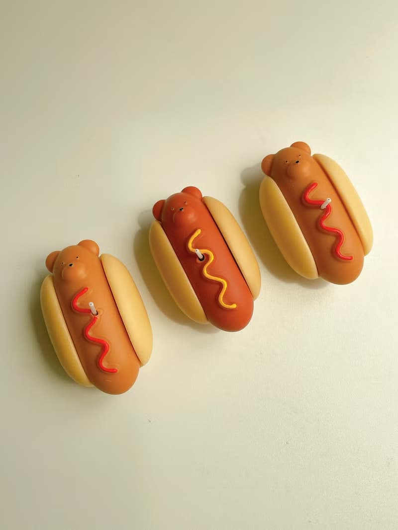 熱狗熊香氛蠟燭hotdog candle
