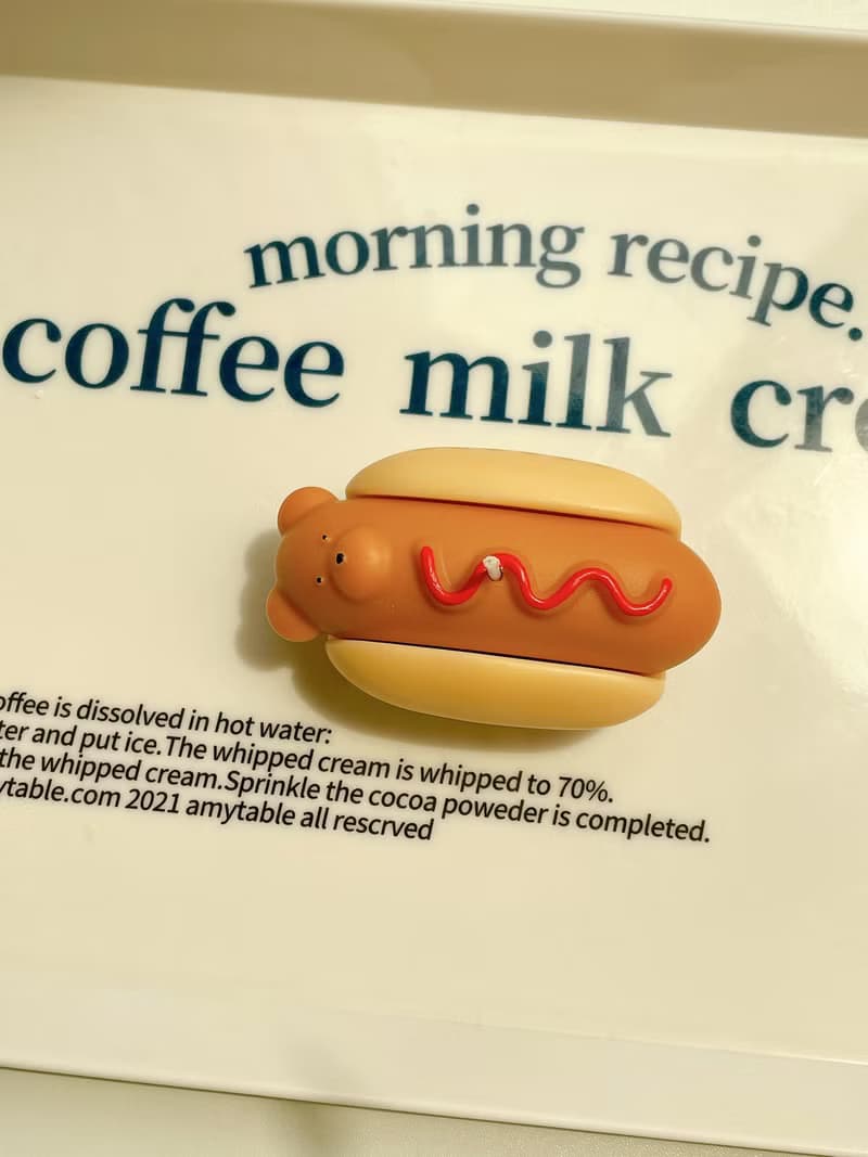熱狗熊香氛蠟燭hotdog candle