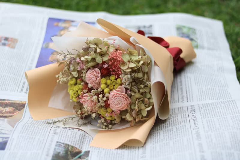 illuminate手作乾燥花束