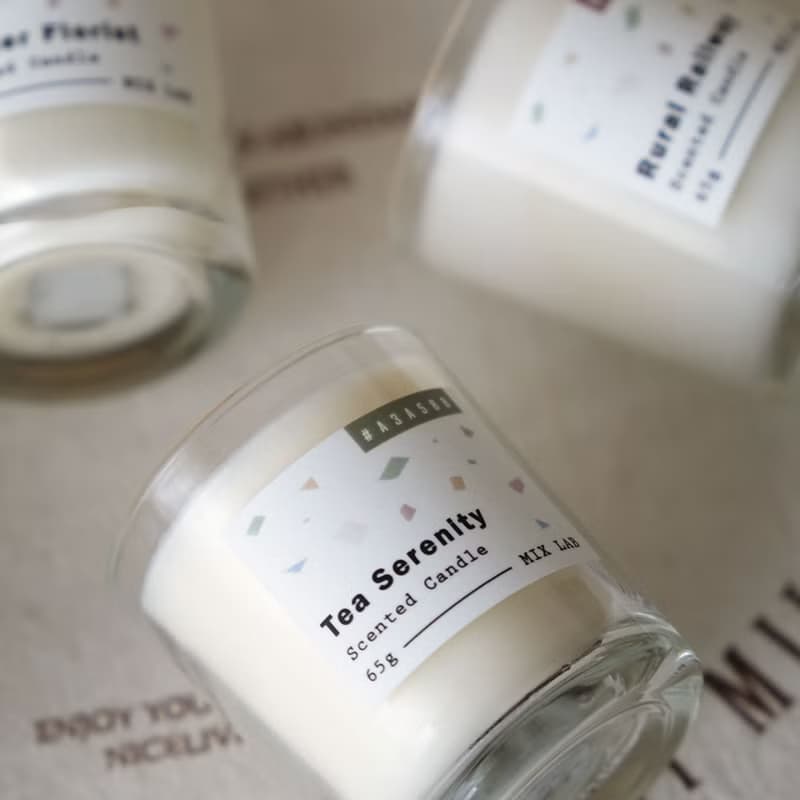 MIX LAB 天然大豆香氛蠟燭禮盒 | 65g小蠟燭3入組