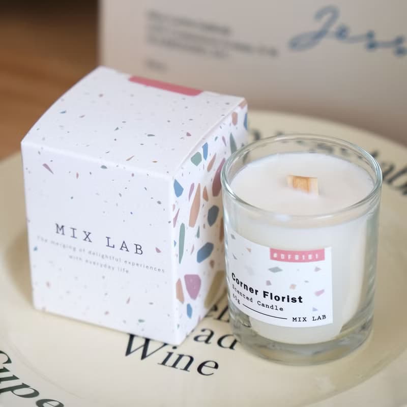MIX LAB 天然大豆香氛蠟燭禮盒 | 65g小蠟燭3入組