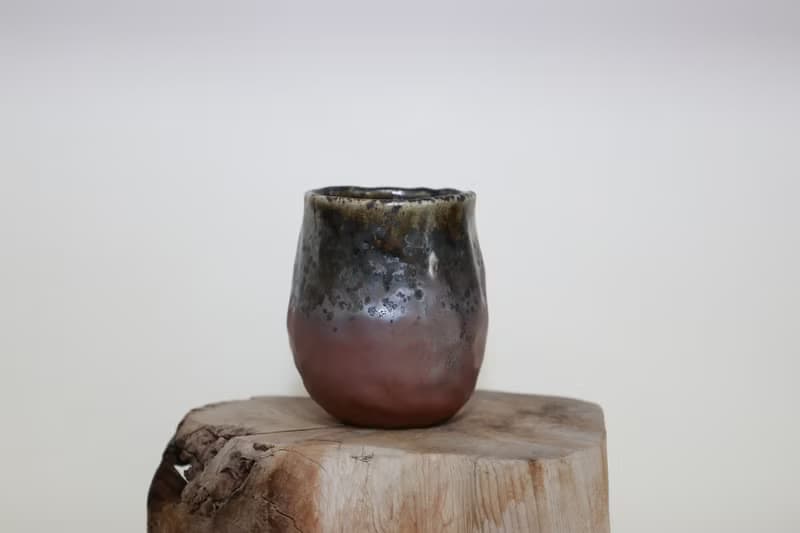 柴燒握杯/水杯/品茗杯/150ml/瀧間拾光