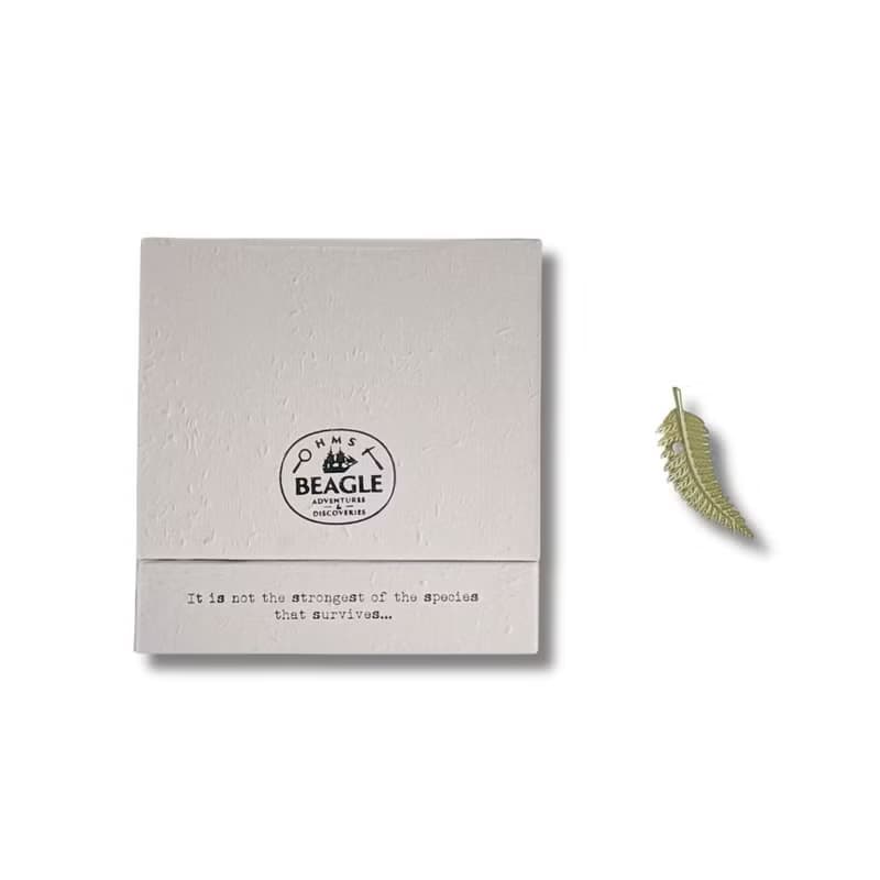 達爾文的植物標本系列胸針2.0(8款)