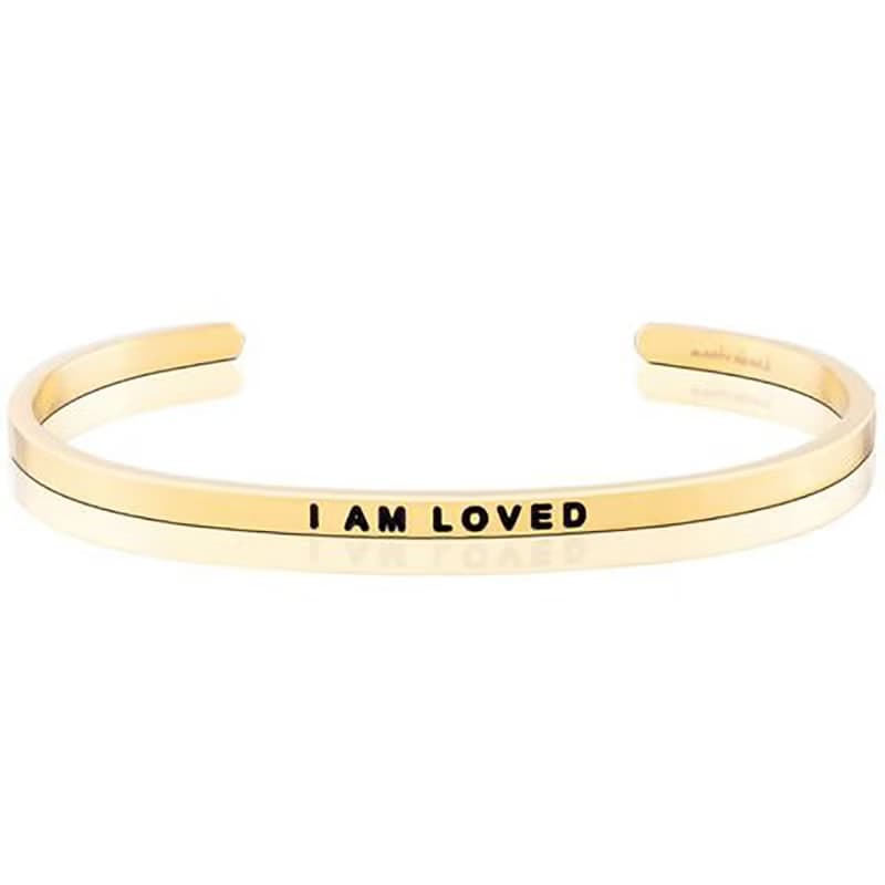 Mantraband悄悄話許願手環-  I am loved 備受寵愛