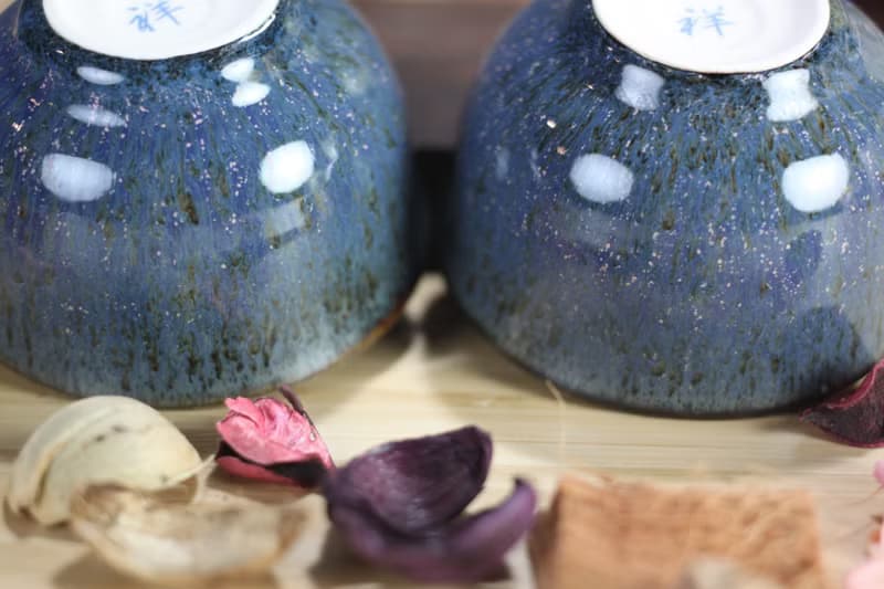 【送禮好物】100ml 天目對杯 寬口茶杯 酒杯 鶯歌葉敏祥作