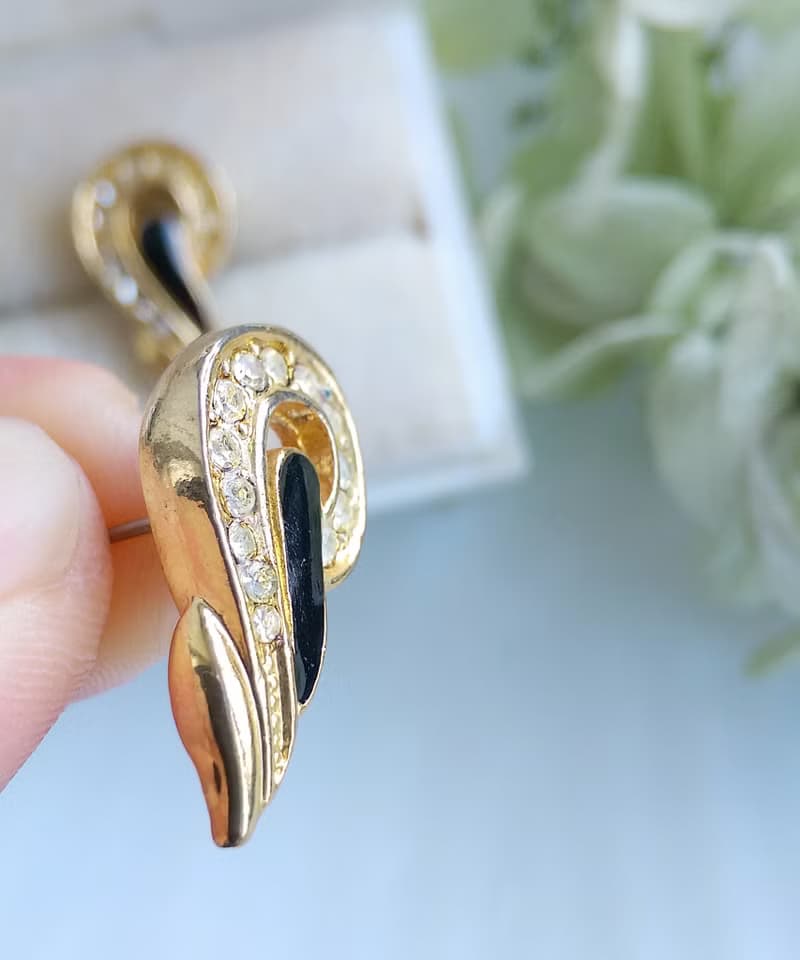 Vintage Jewelry 西洋古董飾品 摩登 小巧 小知性 針式耳環